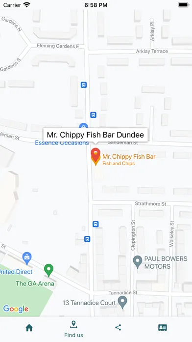 Mr chippy Fish Bar Dundee應用截圖