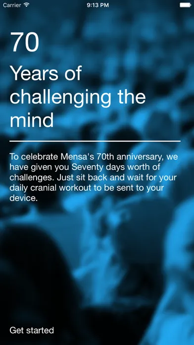 Mensa Daily Q Screenshots