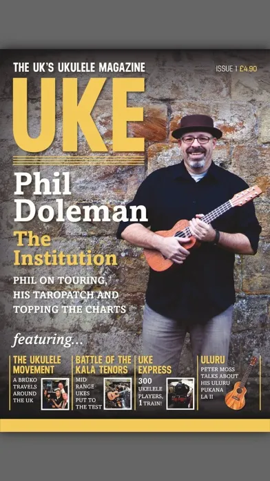 UKE Magazine - Ukulele Mag স্ক্রিনশট