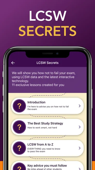 LCSW Practice Test 2024 سکرین شاٹس