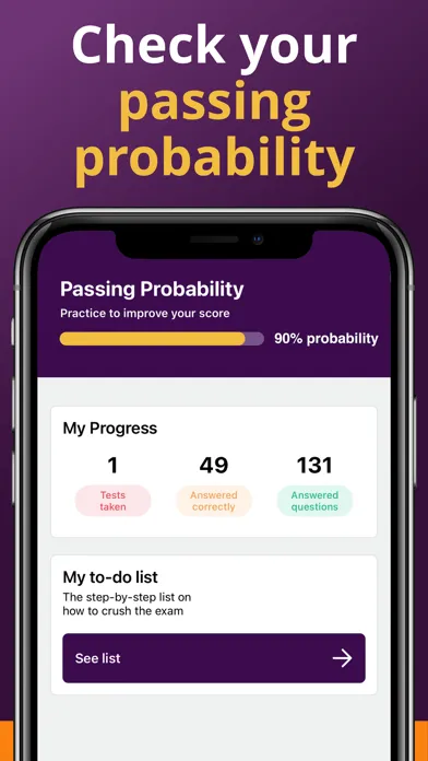 Capturas de tela do Accuplacer Practice Test 2024