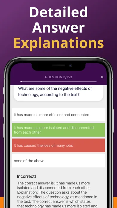 Capturas de tela do Accuplacer Practice Test 2024