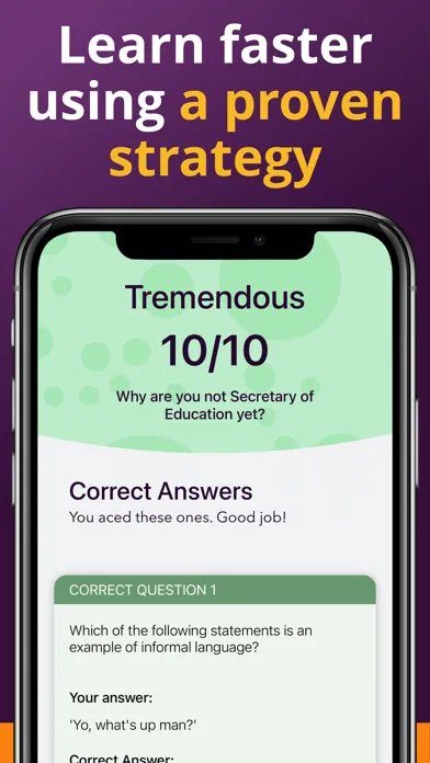 Capturas de tela do Accuplacer Practice Test 2024