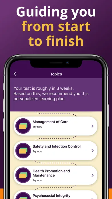 Zrzuty ekranu NCLEX RN Practice Tests 2024