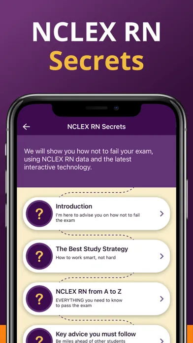 Zrzuty ekranu NCLEX RN Practice Tests 2024