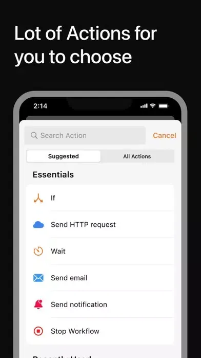 تصاویر FlowActor: Personal Automation
