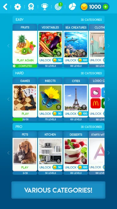 Captures d'écran de Piczee! Guess the Picture Quiz