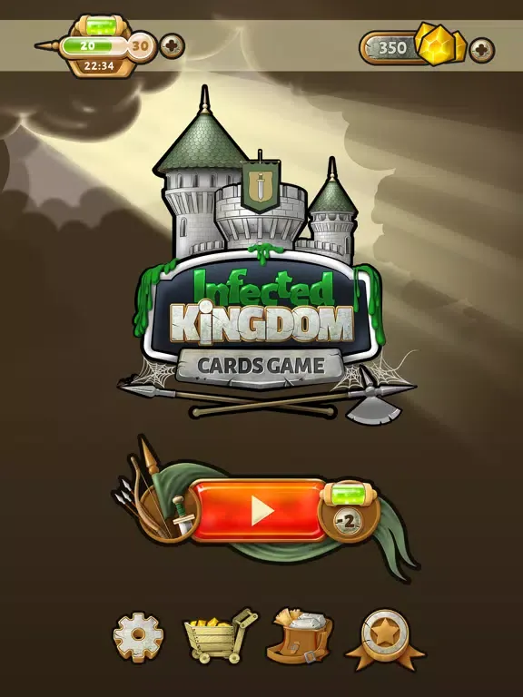Infected Kingdom Card Game iPad  स्क्रीनशॉट