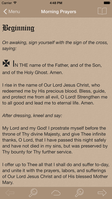 ภาพหน้าจอของ Catholic Devotions Lite