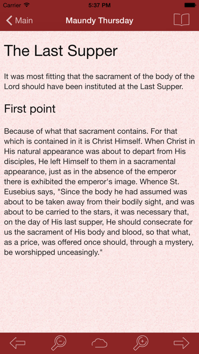 Captures d'écran de Lent Lite: Catholic Meditations for Lent by St. Thomas Aquinas