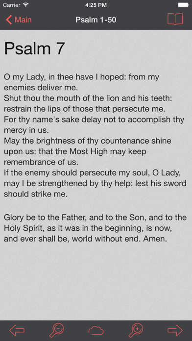 Catholic Psalter of the Blessed Virgin Mary Lite سکرین شاٹس