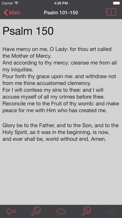 Catholic Psalter of the Blessed Virgin Mary Lite سکرین شاٹس