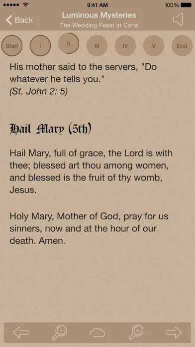 تصاویر Scriptural Rosary Lite