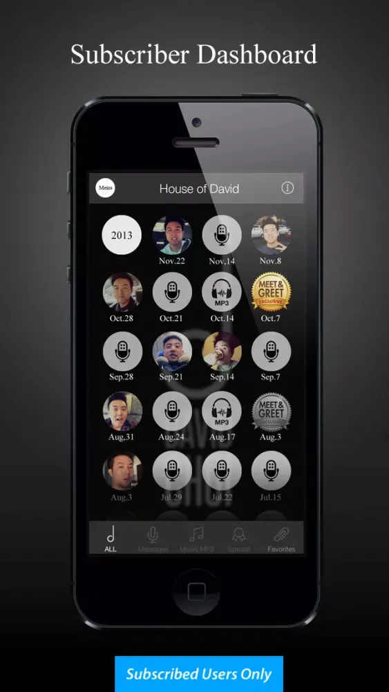 Скриншоты David Choi Official App