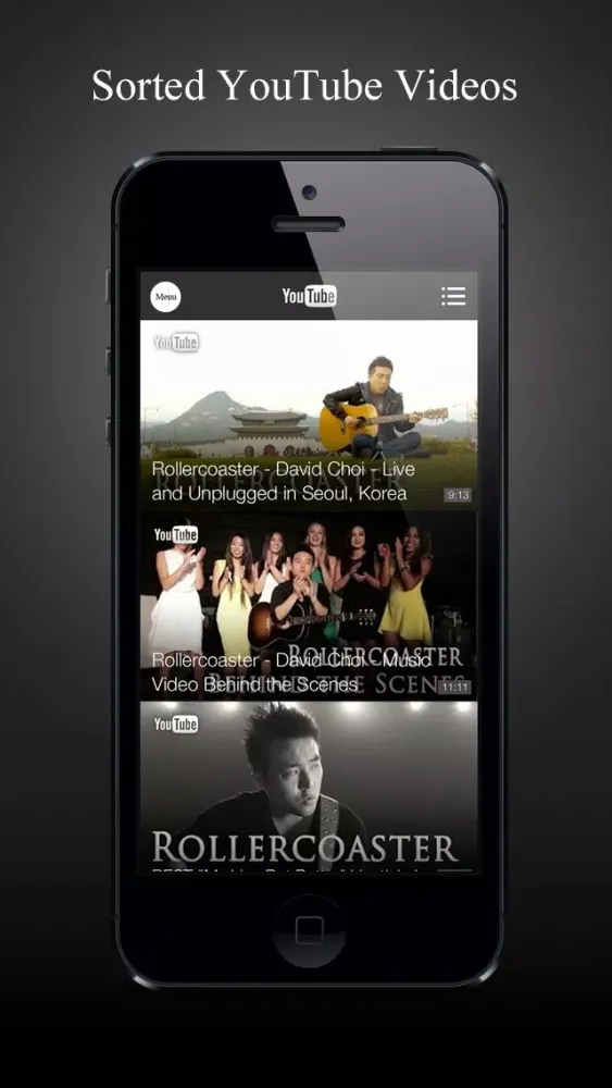 Скриншоты David Choi Official App