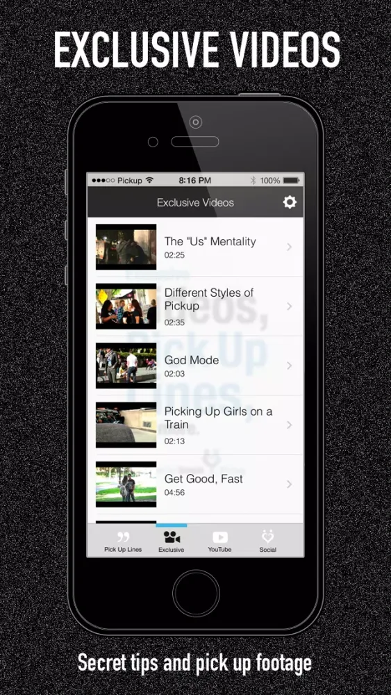 ภาพหน้าจอของ Simple Pickup Lines