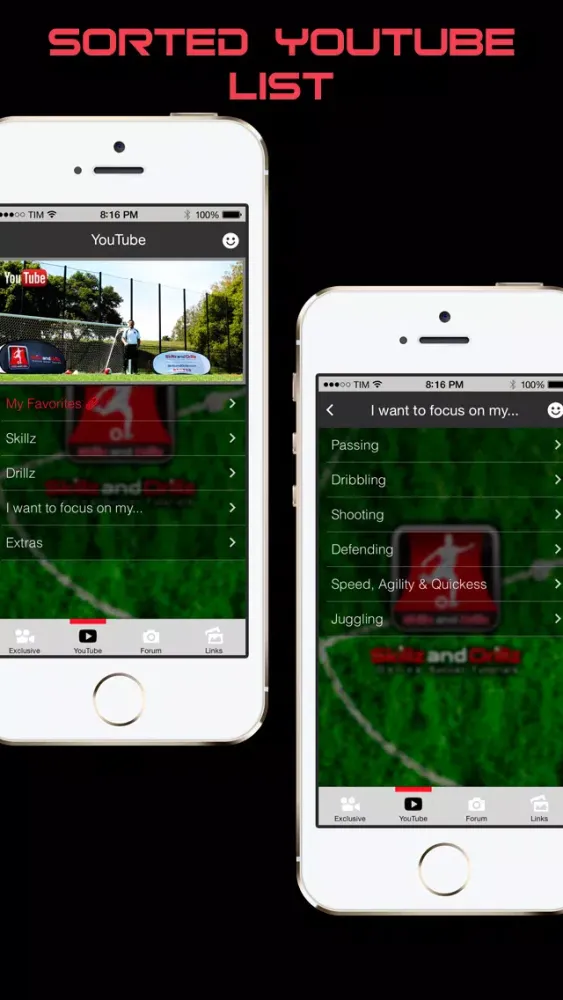 Skillz and Drillz Official App سکرین شاٹس