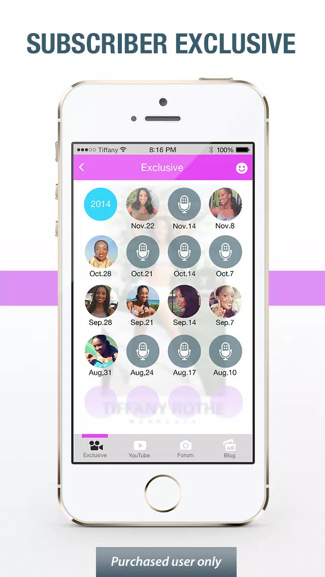 TiffanyRotheWorkouts Official App स्क्रीनशॉट
