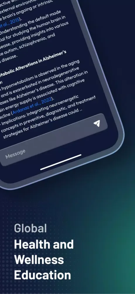 Zrzuty ekranu HELF - Health Knowledge AI