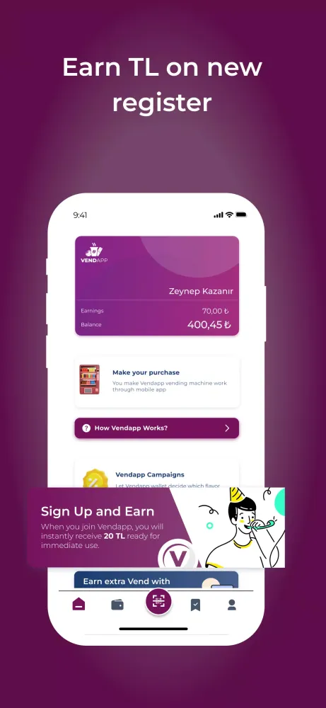 Скриншоты Vendapp