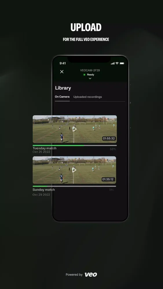 Veo Camera Screenshots