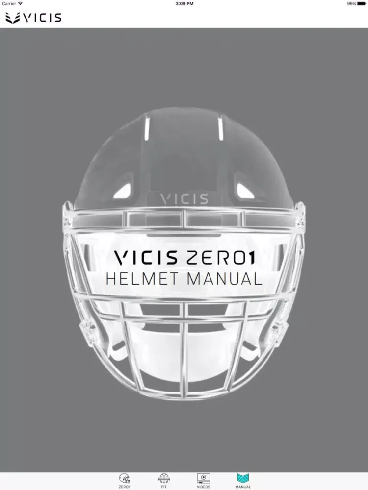 VICIS: REVOLUTIONARY HELMET TECHNOLOGY iPad  स्क्रीनशॉट