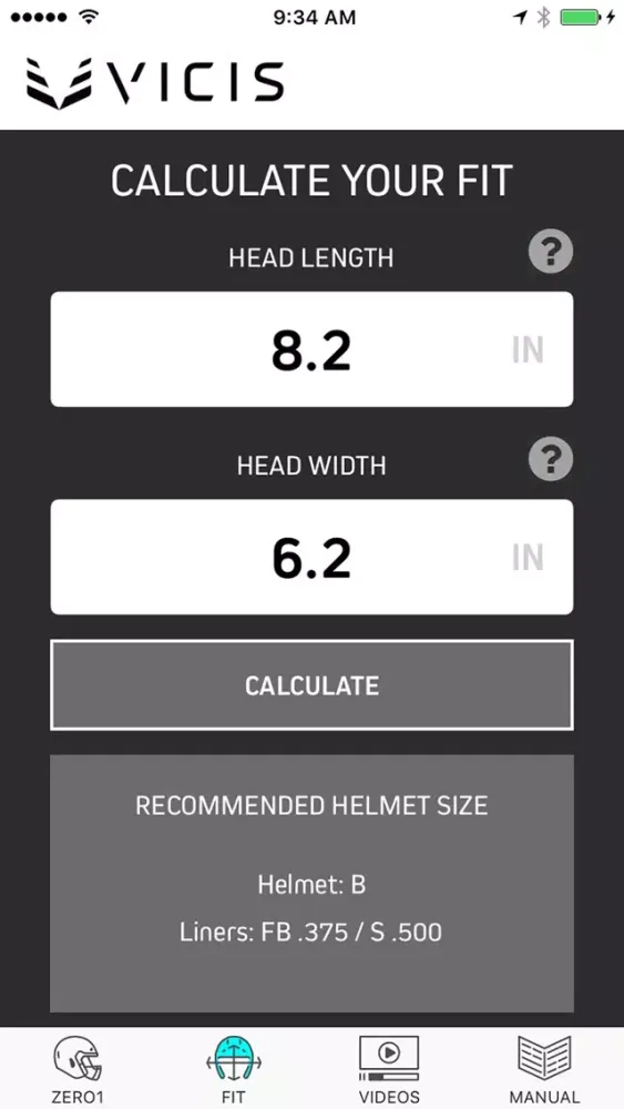 VICIS: REVOLUTIONARY HELMET TECHNOLOGY स्क्रीनशॉट