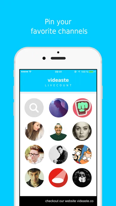 Videaste - YouTube subscriber livecount سکرین شاٹس