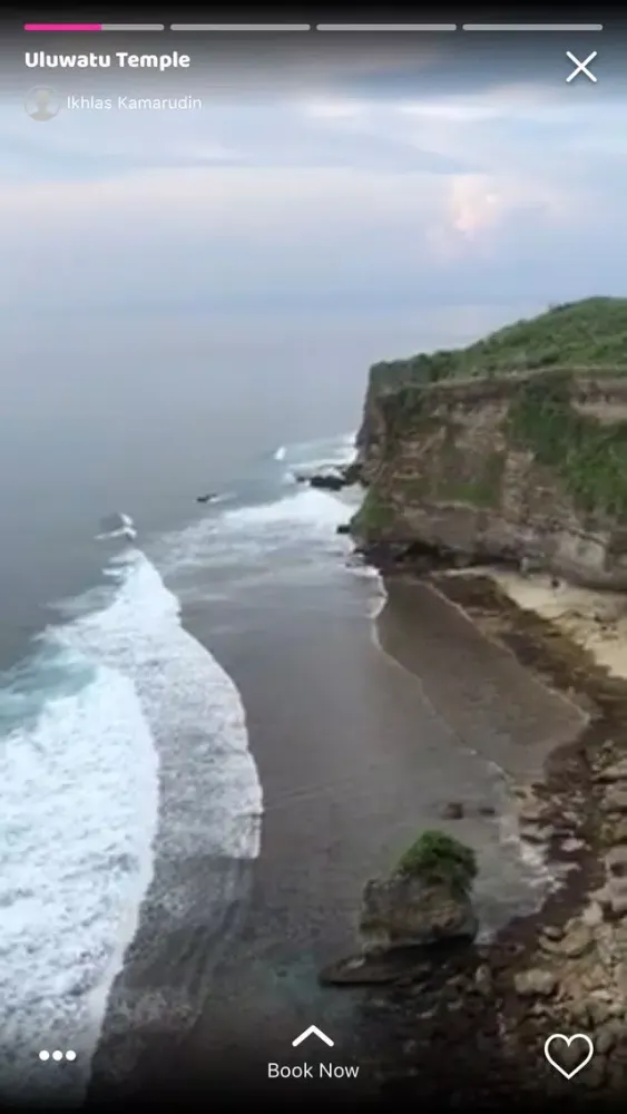 Ảnh chụp màn hình của Vidi - Video Travel Discovery