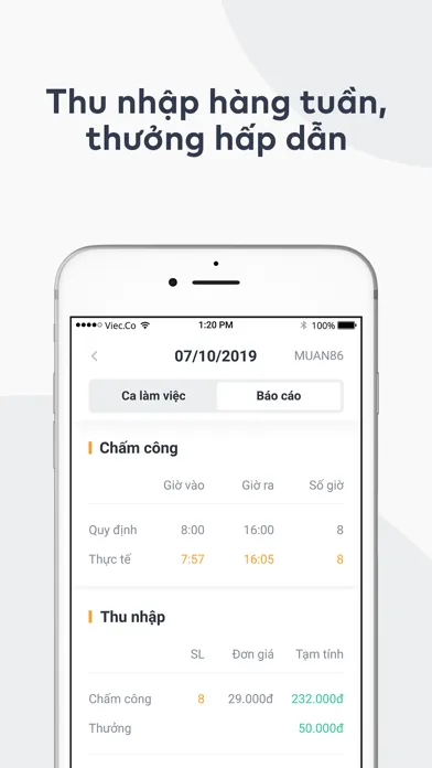 Viec.Co - Việc làm linh hoạt Screenshots