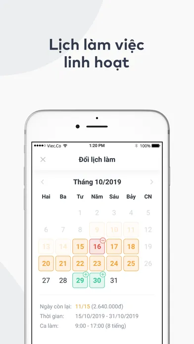 Viec.Co - Việc làm linh hoạt Screenshots