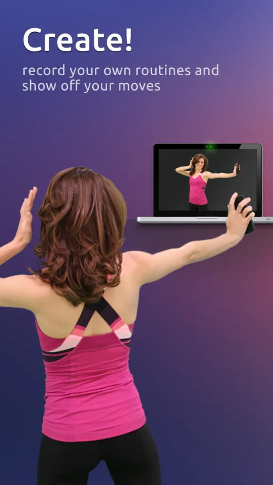 Zrzuty ekranu Jamo = Dance games from Wii. Now just dance with iPhone on the go. Not affiliated with Zumba fitness.