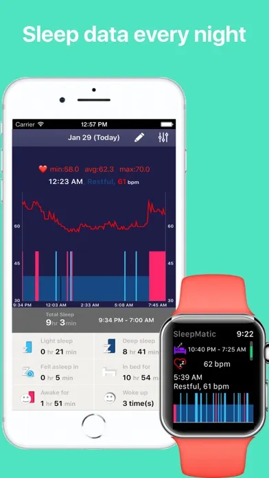Sleep Tracker ++ Screenshots