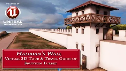 Hadrian's Wall. The most heavily fortified border in the Roman Empire - Virtual 3D Tour & Travel Guide of Brunton Turret (Lite version) スクリーンショット