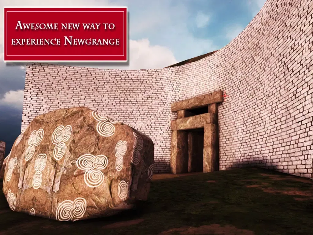 Ảnh chụp màn hình của Newgrange - Virtual 3D Tour & Travel Guide of Ireland's most famous monument (Lite version) iPad 