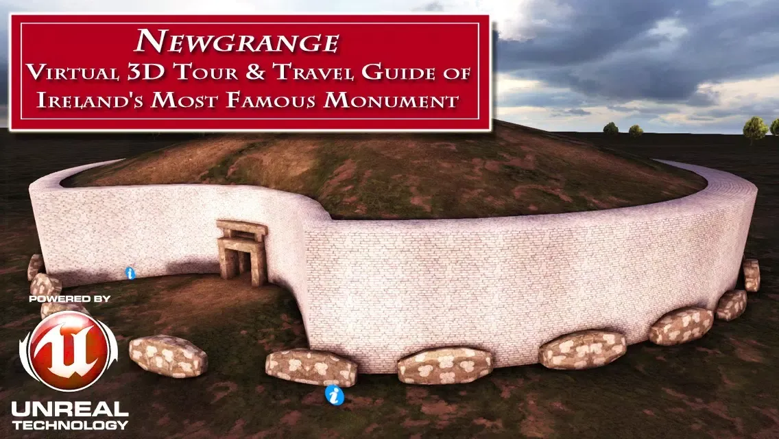 Ảnh chụp màn hình của Newgrange - Virtual 3D Tour & Travel Guide of Ireland's most famous monument (Lite version)