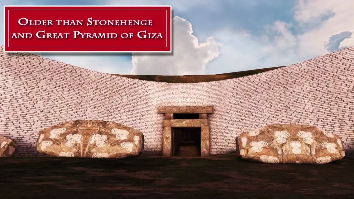 Ảnh chụp màn hình của Newgrange - Virtual 3D Tour & Travel Guide of Ireland's most famous monument (Lite version)