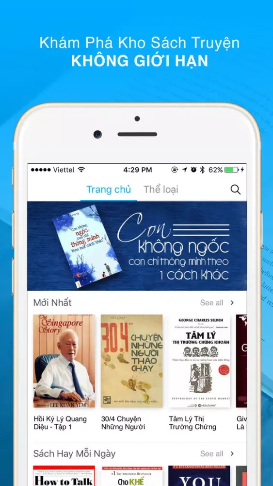Tangkapan layar aBooks - Sách Truyện Online
