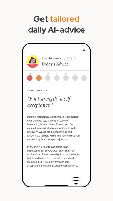 Voda: LGBTQIA+ Mental Wellness スクリーンショット
