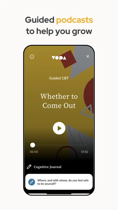 Voda: LGBTQIA+ Mental Wellness スクリーンショット