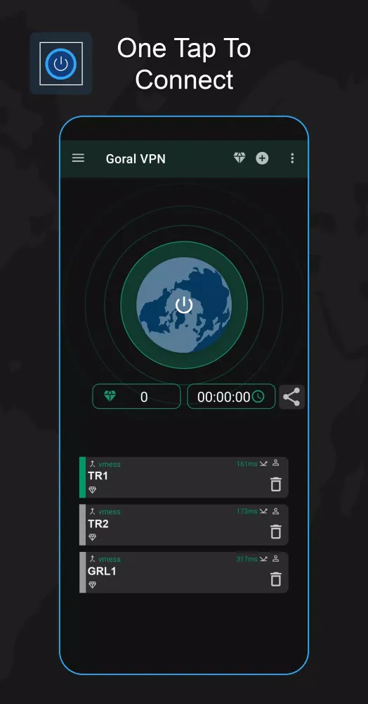 Capturas de pantalla de Goral VPN: Fast & Super Secure