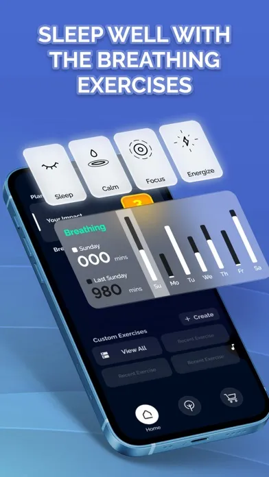 Bloom: Breathing Exercises App Ekran Görüntüleri