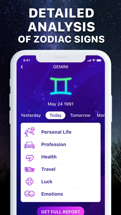Horoscope Widget + Astrology Screenshots