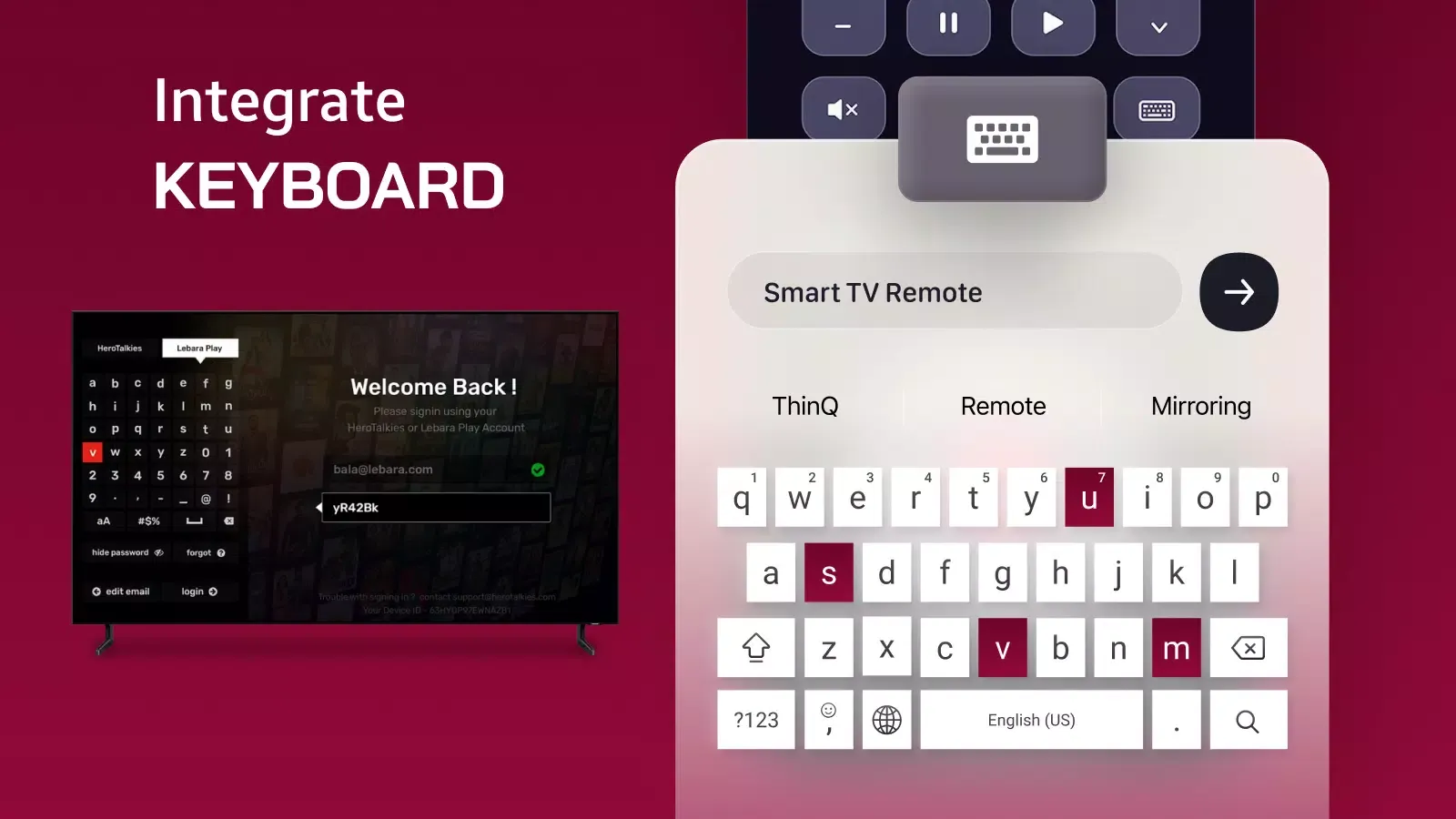 LG Remote Screenshots