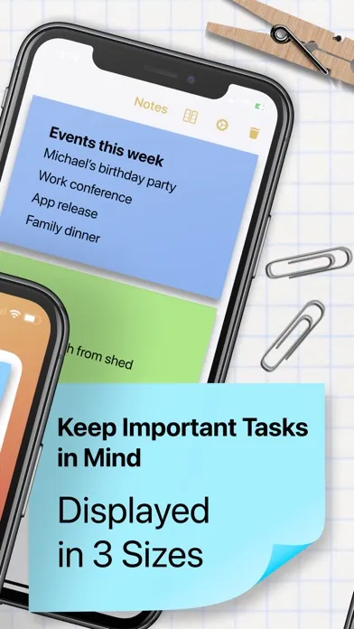 Sticky Notes Widget+ سکرین شاٹس