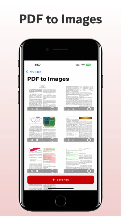Captures d'écran de PDFer: Convert Image to PDF