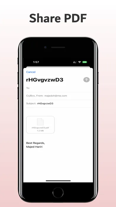 Captures d'écran de PDFer: Convert Image to PDF