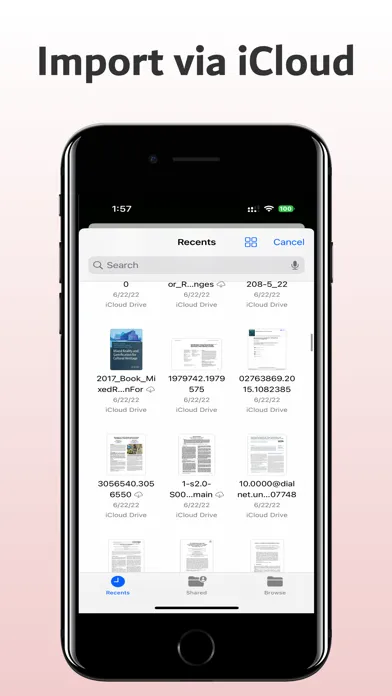 Captures d'écran de PDFer: Convert Image to PDF