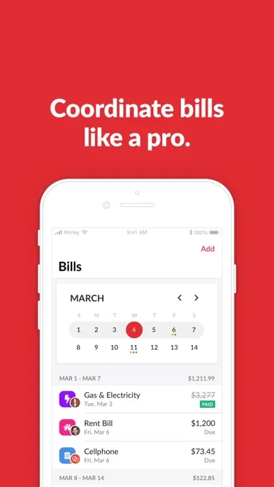 Honeydue: Couples Finance Screenshots