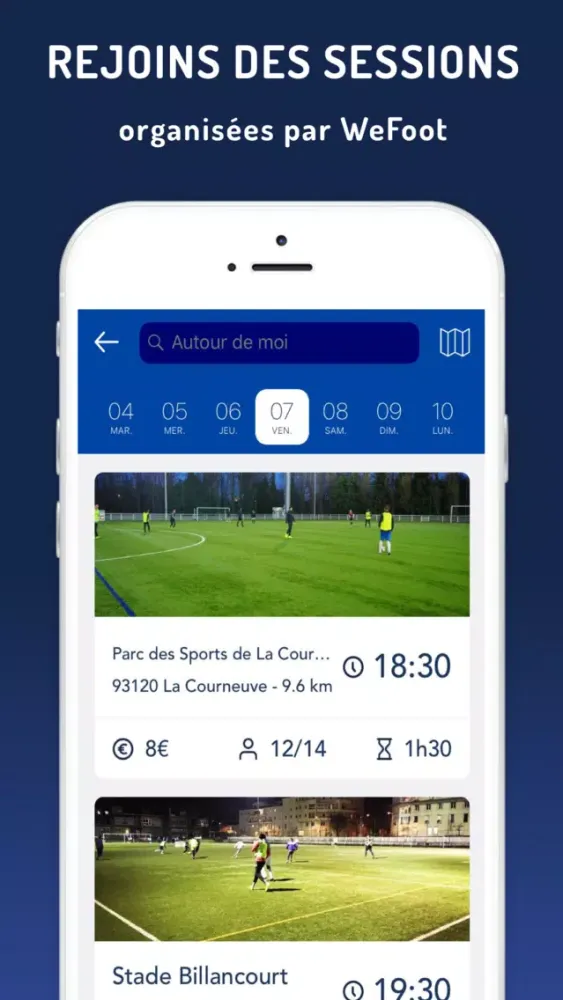 WeFoot - Le plaisir de jouer應用截圖